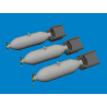 Eduard kit d'amelioration avion brassin Print 6481083 P-40 Bombes 100lb M30 US Eduard 1/48