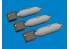 Eduard kit d'amelioration avion brassin Print 6481083 P-40 Bombes 100lb M30 US Eduard 1/48