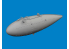 Eduard kit d'amelioration avion brassin Print 6481085 P-40 réservoir largable 52gal Eduard 1/48