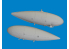 Eduard kit d'amelioration avion brassin Print 6481085 P-40 réservoir largable 52gal Eduard 1/48