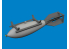 Eduard kit d'amelioration avion brassin Print 6481093 Bombe 500kg A6M5/7 Eduard 1/48