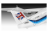 Revell maquette avion 63791 Modèle Set Bae 146 (RJ85) avec accessoires de base 1/144