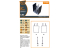Clear Prop kit d'amelioration avion CPA48051 Freins à air du F-86A SABRE pour kits CP 1/48