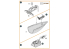 Clear Prop kit d'amelioration avion CPA48056 Pour le cadre de la verrière F-86A SABRE pour kits CP 1/48