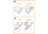 Clear Prop kit d'amelioration avion CPA48049 Masque peinture recto-verso F-86A sur papier kabuki jaune F-86A SABRE kits CP 1/48