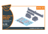 Clear Prop kit d'amelioration avion CPA72047 Pylônes Mohawk OV-1 A/B/C/D pour kits CP 1/72
