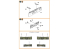 Clear Prop kit d'amelioration avion CPA72047 Pylônes Mohawk OV-1 A/B/C/D pour kits CP 1/72