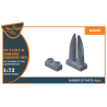 Clear Prop kit d'amelioration avion CPA72046 &Eacute;chappement Mohawk OV-1 A/B/C/D pour kits CP 1/72