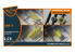 Clear Prop kit d'amelioration avion CPA72142 Masque peinture double face AMX-T papier kabuki jaune kit Italeri 1/72