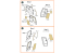 Clear Prop kit d'amelioration avion CPA72069 Masque peinture UH-2C SEASPRITE papier kabuki jaune kit CP 1/72