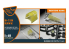 Clear Prop kit d'amelioration avion CPA48076 Masque peinture papier kabuki jaune Hawk H-75M kit Clear Prop 1/48