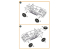 Clear Prop kit d'amelioration militaire CPA48124 Jeu de roues Kubelwagen type 82 1/48