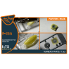 Clear Prop kit d'amelioration avion CPA72178 Masque de peinture F-35A sur papier kabuki jaune kits Tamiya 1/72