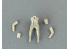 Copper State Models personel F32-059 Un estafette allemand conduisant une moto 1/32
