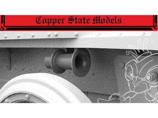 Copper State Models maquettes militaire A35-046 Ensemble de klaxons Garford-Putilov 1/35
