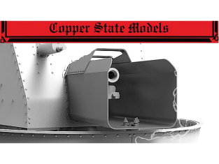 Copper State Models maquettes militaire A35-048 Capot blindé du canon Garford-Putilov 1/35