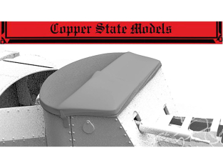 Copper State Models maquettes militaire A35-053 Couverture de tente tourelle Garford-Putilov 1/35