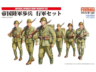 Finemolds maquette militaire FM37 Ensemble de marche d'infanterie de l'armée impériale 1/35