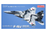 Fine Molds avion FK02 F-15J Aggressor de la Force aérienne d'autodéfense japonaise Unité 904 Noir/Blanc 1/72