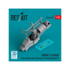 ResKit Avion RSU48-0290 Cockpit Rafale C &eacute;dition de base d&eacute;calcomanies 3D kit Revell/Academy imprim&eacute; en 3D 1/48