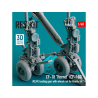 ResKit H&eacute;lico RSU48-0243 Train d'atterrissage CF-18 Hornet (CF-188) (RCAF) avec roues pour kit Kinetic imprim&eacute; en 3D 1/48