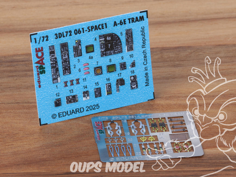 Eduard Space décalques 3D 3DL72061 A-6E TRAM Trumpeter 1/72
