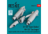 ResKit Avion RSU48-0401 Nacelles CH-53E Super Stallion MH-53E Sea dragon avec prise d'air et échappement kit Academy 3D 1/48