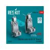 ResKit avion RSU48-0366 SI&Egrave;GES &Eacute;JECTABLES POUR OV-10 BRONCO 2 PI&Egrave;CES POUR KIT ICM IMPRESSION 3D 1/48