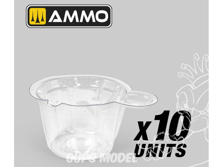 Mig accessoire 8268 Pots pour mélanges jetables 40ml x10