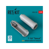 ResKit avion RSU48-0389 F-14A TOMCAT TUY&Egrave;RES D'&Eacute;CHAPPEMENT OUVERTES POUR KIT TAMIYA IMPRESSION 3D 1/48