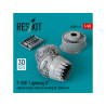 ResKit avion RSU48-0414 Tuy&egrave;res d'&eacute;chappement F-35B LIGHTNING II atterrissage vertical pour kit Tamiya impression 3D 1/48