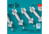 ResKit kit armement Avion RS48-0422 AASM-250 «&nbsp;MARTEAU&nbsp;» 6 pièces imprimées en 3D 1/48