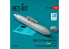 ResKit kit armement Avion RS48-0486 SUU-23 20MM GUN POD FERMÉ GUN BAY POUR BRITISH PHANTOM RAF &amp; RN 1 PCS IMPRIMÉ EN 3D 1/48