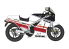 Hasegawa maquette moto 21764 Suzuki RG500Γ modèle récent «&nbsp;couleur rouge/blanc&nbsp;» 1/12