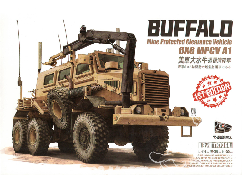 T-Model TK7360 U.S. Buffalo MPCV 1/72