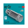 ResKit avion RSU48-0392 BUSE D'&Eacute;CHAPPEMENT MIRAGE 2000 POUR KIT ITALERI/KINETIC IMPRIM&Eacute;E EN 3D 1/48