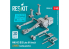 ResKit kit RSK48-0008 CHARIOT ÉLÉVATEUR MHU-83 D/E Late POSITION DE CHARGEMENT Bas IMPRIMÉ EN 3D 1/48