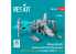 ResKit Figurine RSF48-0050 Mécaniciens d'avions britanniques avec nacelle de canon Suu-23 de 20 mm imprimées en 3D 1/48