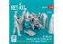 ResKit Figurine RSF48-0049 Mécaniciens d'avions américains avec nacelle de canon Suu-23 de 20 mm imprimées en 3D 1/48