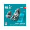 ResKit Figurine RSF48-0058 Pilote de Rafale C, M assise sur un si&egrave;ge &eacute;jectable pour kit Revell/Academy 1pi&egrave;ce imprim&eacute; 3D 1/48