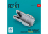 ResKit avion RSU48-0458 Buse d'échappement F-35B Lightning II en stationnement/vol kit Italeri imprimé 3D 1/48