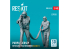 ResKit Figurine RSF48-0028 Maillot violet équipe de ravitaillement scène moderne 1 2pièces imprimées en 3D 1/48