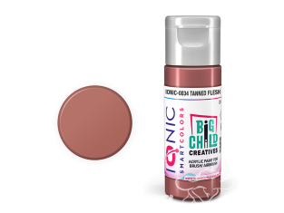 IONIC MIG peinture acrylique 0034 Chair bronzée - Tanned flesh 20ml