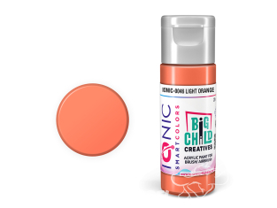 IONIC MIG peinture acrylique 0046 Orange clair - Light Orange 20ml