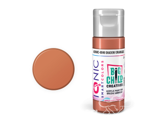 IONIC MIG peinture acrylique 0049 Orange ombre - Shadow Orange 20ml