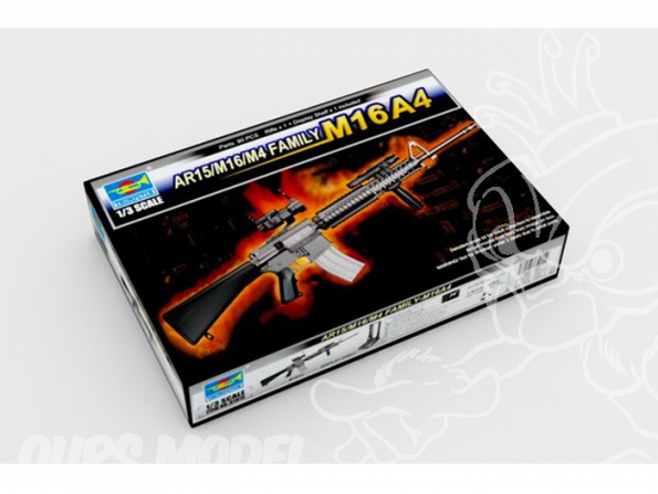 Trumpeter maquettes militaire 01913 RÉPLIQUE FUSIL D ASSAUT AR15/M16/M4 M16A4 1/3