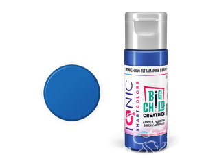 IONIC MIG peinture acrylique 0095 Bleu ultramarine - Ultramarine Blue 20ml