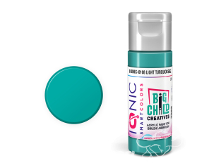 IONIC MIG peinture acrylique 0108 Turquoise clair - Light Turquoise 20ml
