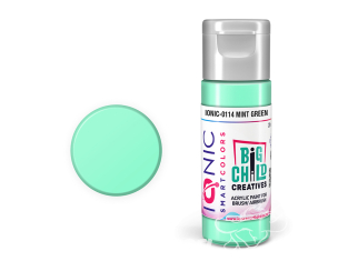 IONIC MIG peinture acrylique 0114 Vert menthe - Mint Green 20ml
