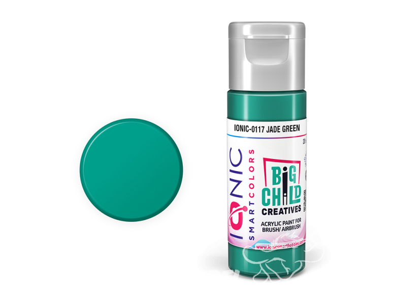 IONIC MIG peinture acrylique 0117 Vert jade - Jade Green 20ml